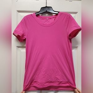 Lululemon Sonic pink shirt Size 4